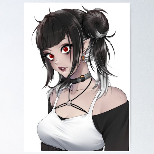 Jeff The Killer Anime Girl Poster for Sale by teyoid