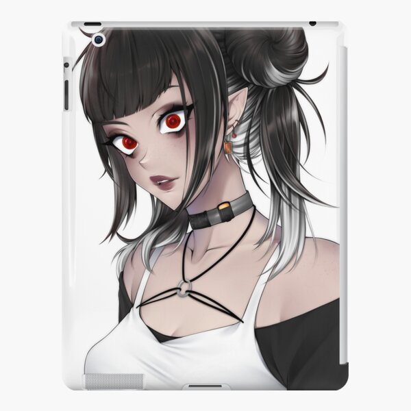 Edgy Anime Girl iPad Cases & Skins for Sale