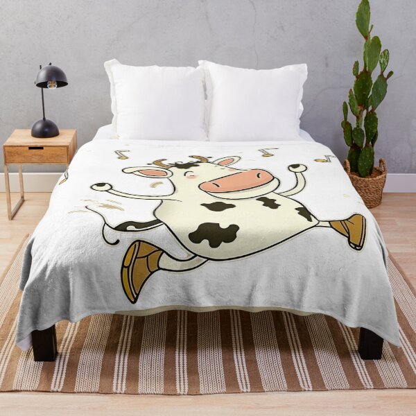 Item preview, Dancing Cow | Cute Cow Cartoon designed and sold by lightjourney.