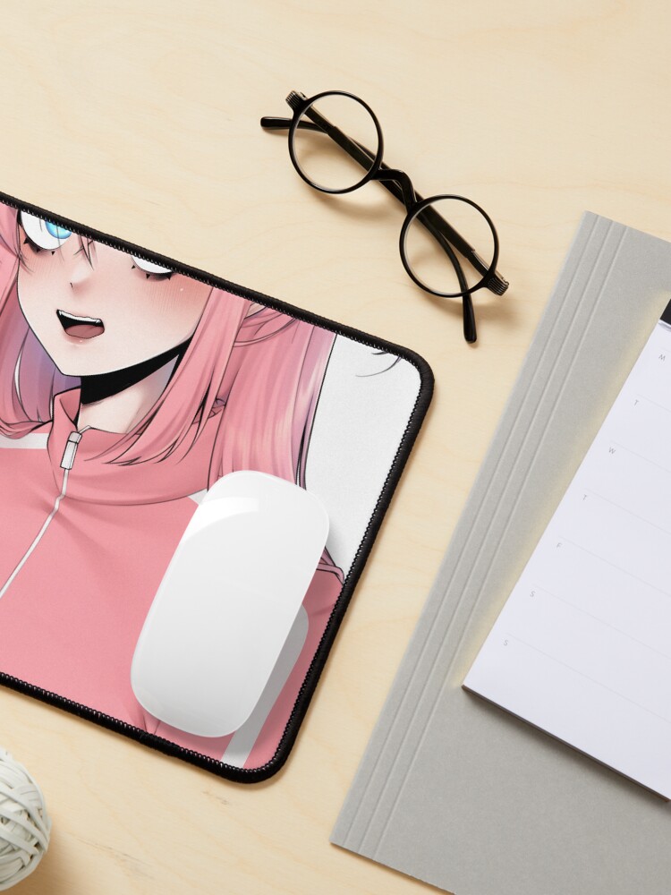 Aperçu 3 sur 5. Tapis de souris avec l'œuvre Bocchi Le Rocher ! créée et vendue par teyoid.