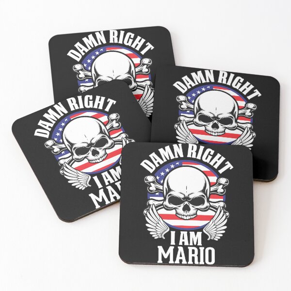 Item preview, Mario T-Shirt | Damn Right I Am Mario | Skull Lover | Mario designed and sold by ForeverInTime.
