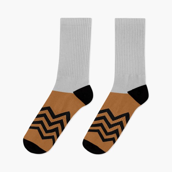 Item preview, Orange and Gray with Zigzag designed and sold by zibziby.