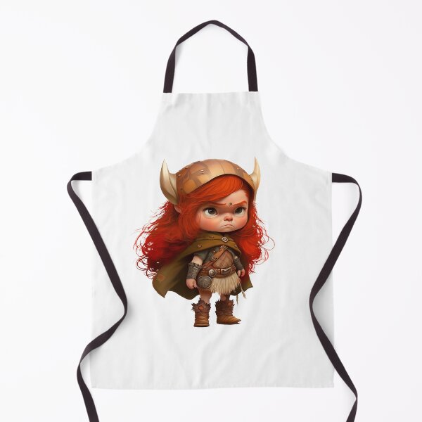 Item preview, Red Hair Cute Chibi Girl designed and sold by addthana.