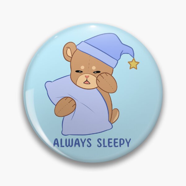 Item preview, Always Sleepy Teddy Bear Plush designed and sold by CasperReadArt.