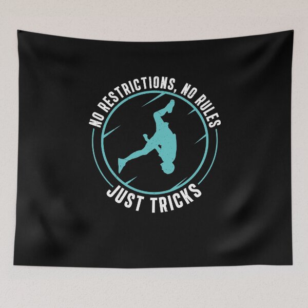 Item preview, Tricking Just Tricks Funny Freestyle Acrobatics designed and sold by StrongShirts.