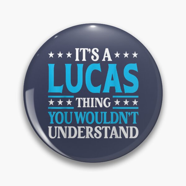 Item preview, It's A Lucas Thing Wouldn't Understand Personal Name Lucas Classic T-Shirt designed and sold by FrancisSmith1.
