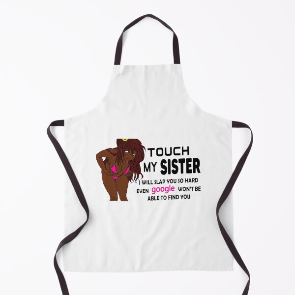 Item preview, Do Not Touch My Sister; designed and sold by StickerApe.