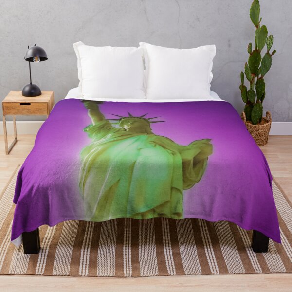 Item preview, Purple Lady Liberty New York City designed and sold by eleonoraingrid.