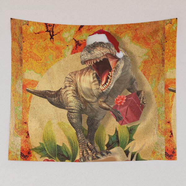 Item preview, Merry Jurassic Christmas 3 designed and sold by PrivateVices.