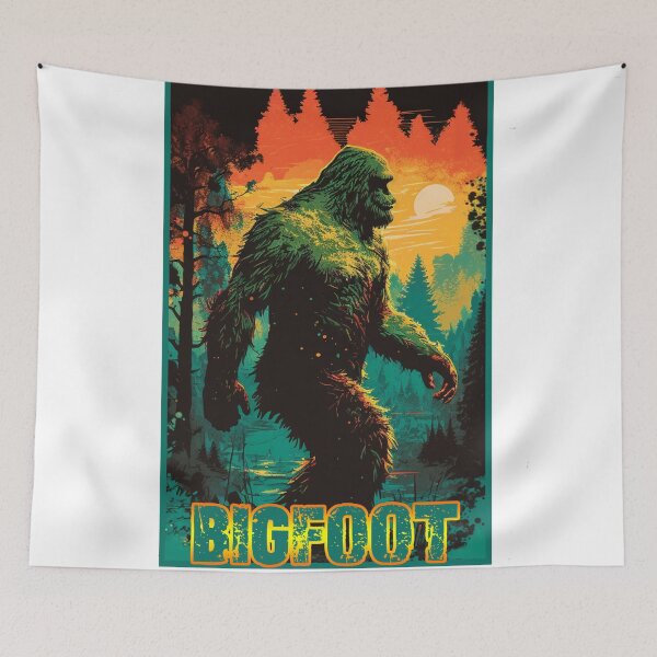 Item preview, Bigfoot Color T-shirt Sasquatch Apparel Classic T-Shirt Yeti designed and sold by iPaint Airbrush Studio.