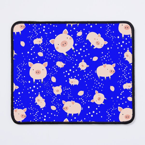 Item preview, Pigs pattern - deep blue background designed and sold by Artxplor.