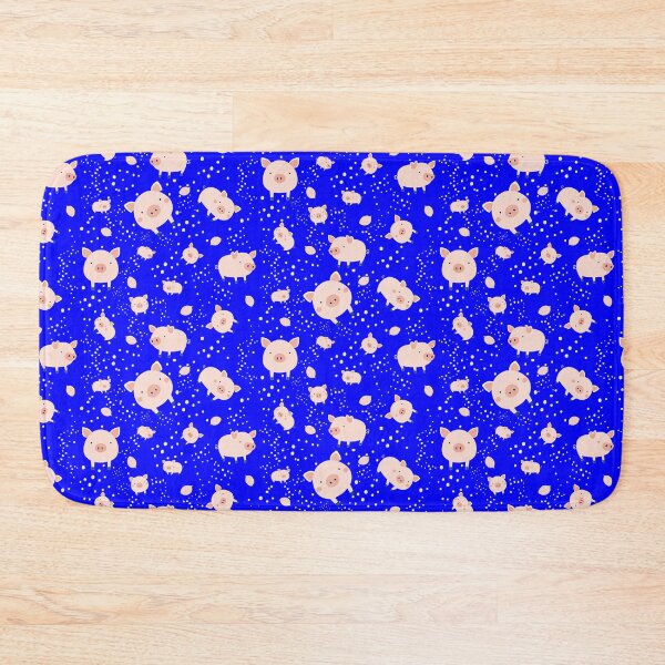 Item preview, Pigs pattern - deep blue background designed and sold by Artxplor.