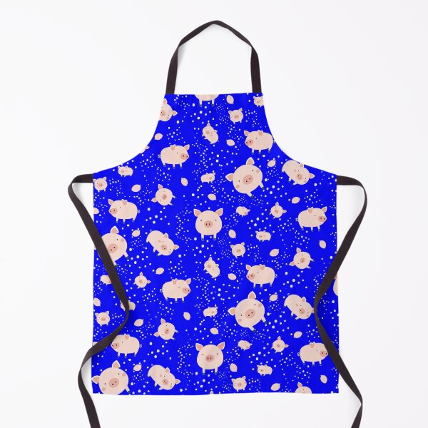 Item preview, Pigs pattern - deep blue background designed and sold by Artxplor.