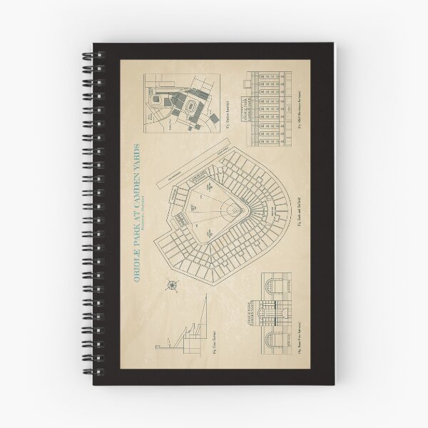 Item preview, Oriole Park At Camden Yards (Parchment Version) designed and sold by BGALAXY.