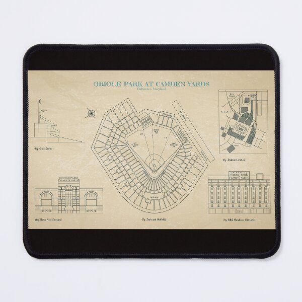 Item preview, Oriole Park At Camden Yards (Parchment Version) designed and sold by BGALAXY.