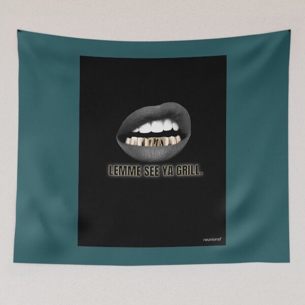 Item preview, Lemme See ya Grill! Graphic T-Shirt designed and sold by FrancisSmith1.