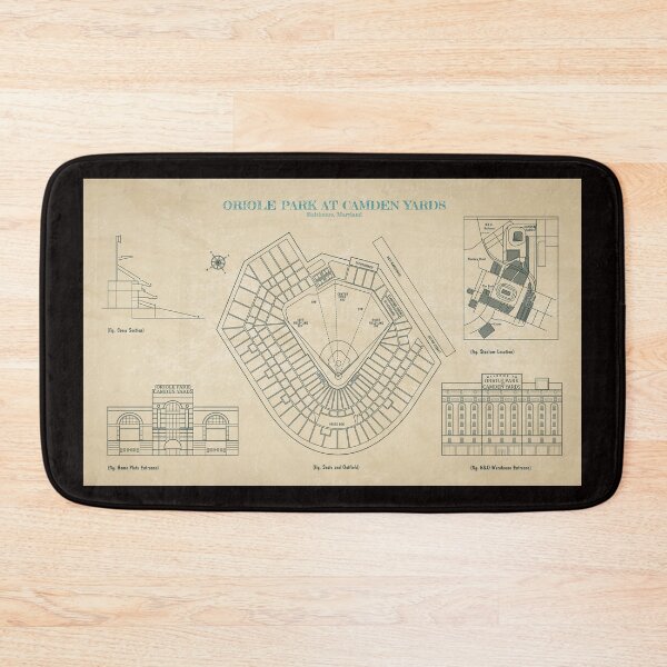 Item preview, Oriole Park At Camden Yards (Parchment Version) designed and sold by BGALAXY.