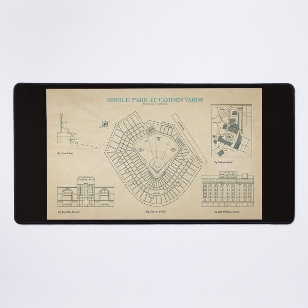 Item preview, Oriole Park At Camden Yards (Parchment Version) designed and sold by BGALAXY.