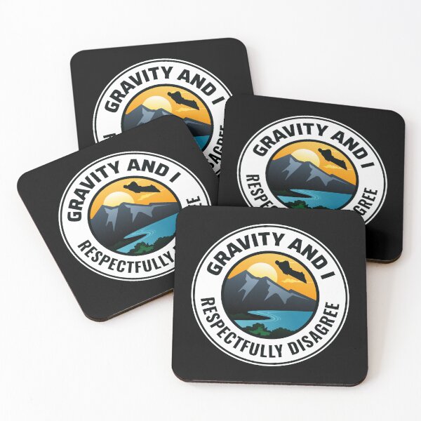 Item preview, Wingsuit flying Base Jumping Skydiving Mountains Funny designed and sold by TastefulTees.