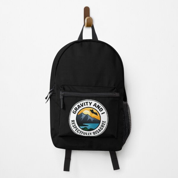 Item preview, Wingsuit flying Base Jumping Skydiving Mountains Funny designed and sold by TastefulTees.