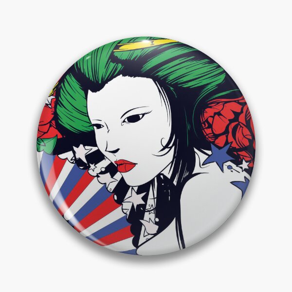 Item preview, Roses and Fan with Stunning Women designed and sold by BORNCRAZY.