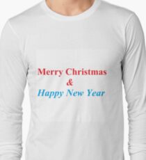 Merry Christmas & Happy New Year - С Новым Годом! Long Sleeve T-Shirt