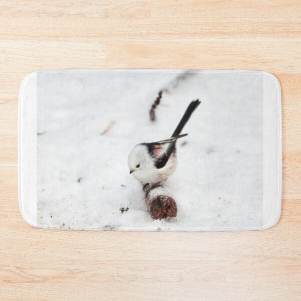 Item preview, White on white. Long-tailed tit designed and sold by Jouko Lehto Photography.
