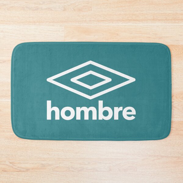 Item preview, Hombre, the logo parody in white designed and sold by knappidesign.