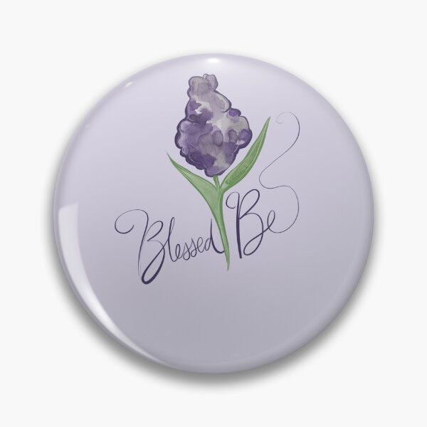 Item preview, Blessed Be Purple Lilac Art designed and sold by FrictionMaxxing.