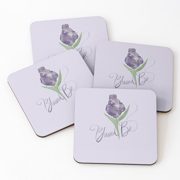Item preview, Blessed Be Purple Lilac Art designed and sold by FrictionMaxxing.