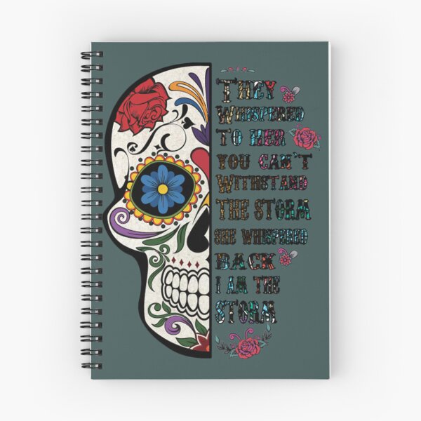 Item preview, ColorfulSkull They   Whispered to her you cannot  designed and sold by JozeeDaily.