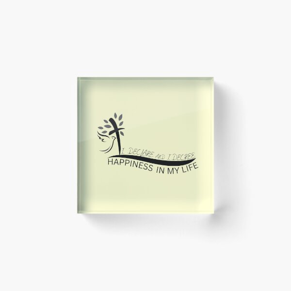 Item preview, I Declare And I Decree Happiness In My Life designed and sold by Nancyanna.