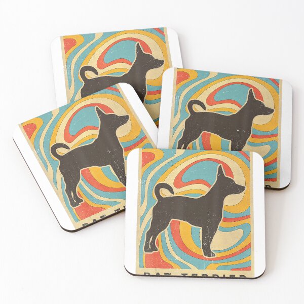 Item preview, Rat Terrier Dog Retro Vintage designed and sold by Walls-InaPickl.
