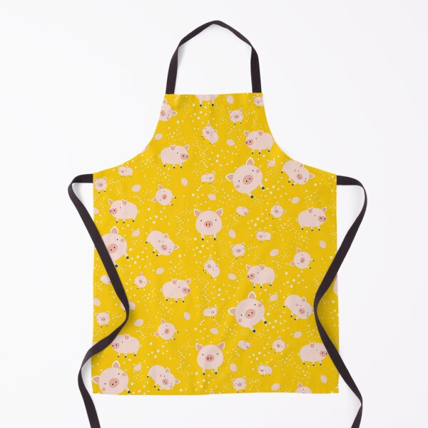 Item preview, Pigs pattern - yellow background designed and sold by Artxplor.