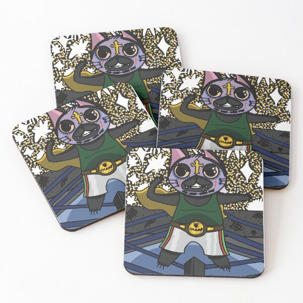 Item preview, Travis the Wrestling Cat designed and sold by sevenbells.