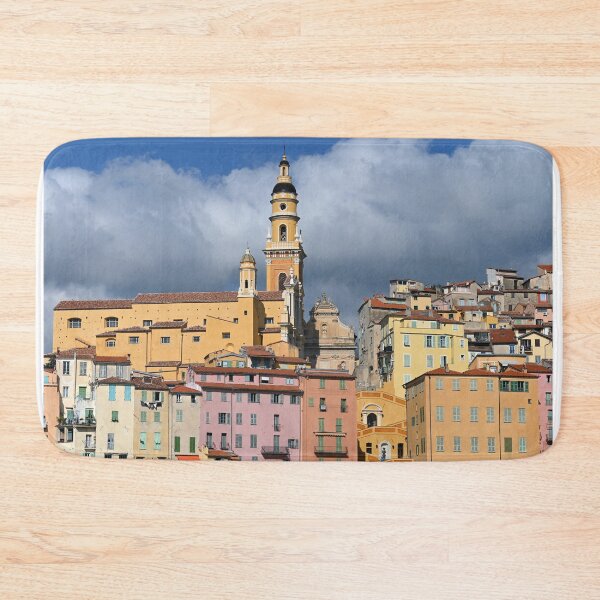 Item preview, Church tower in Menton France  designed and sold by goceris.