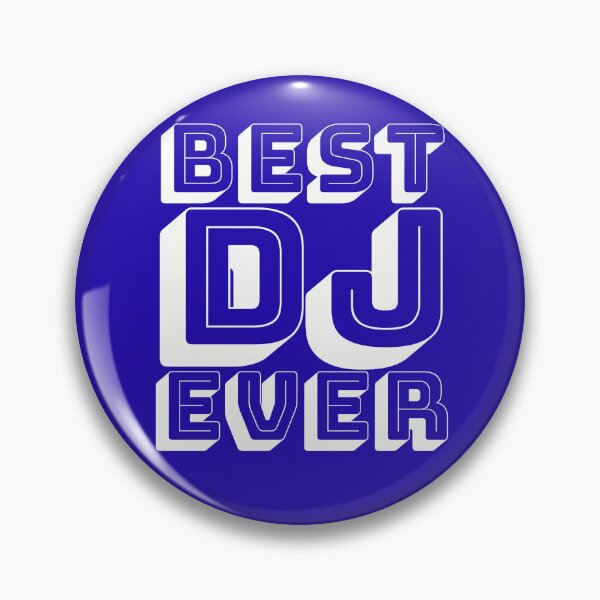 Item preview, El mejor DJ de todos los tiempos, diseño de texto, regalo genial y divertido para dj, deejay, disc jockey designed and sold by wondertree.