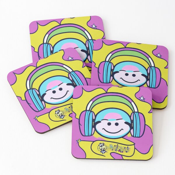 Item preview, Technicolor Tunes - Playful Pulse - Colour headphone designed and sold by WBP Mart.
