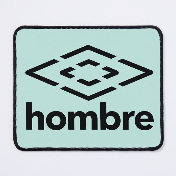 Item preview, Hombre, the logo parody in black designed and sold by knappidesign.