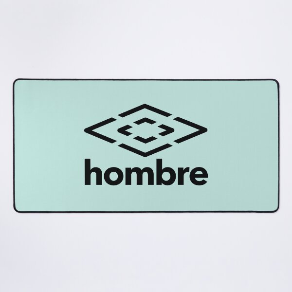 Item preview, Hombre, the logo parody in black designed and sold by knappidesign.
