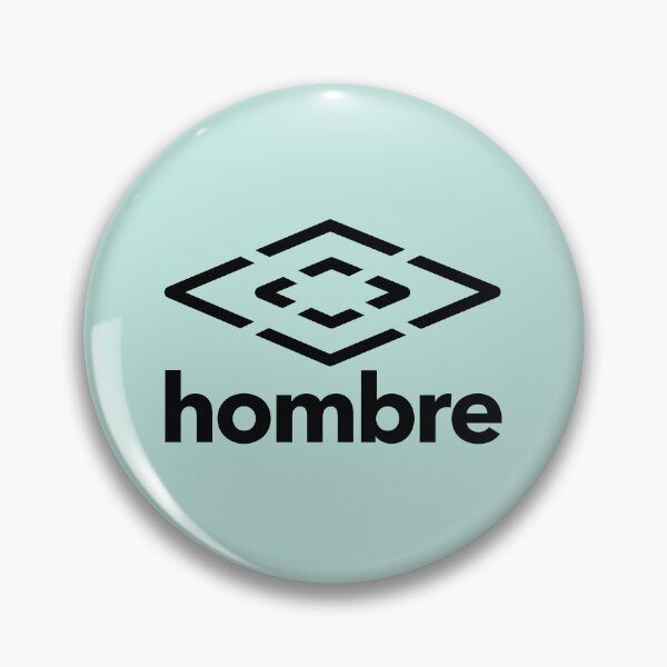 Item preview, Hombre, the logo parody in black designed and sold by knappidesign.