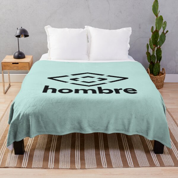 Artikelvorschau, Hombre, die Logo-Parodie in Schwarz entworfen und verkauft von knappidesign.