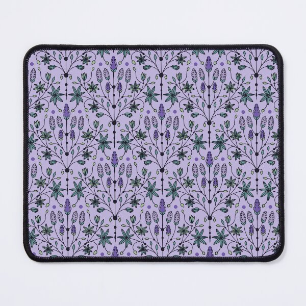 Item preview, Icelandic Lupine seamless pattern designed and sold by Loopyful Design.