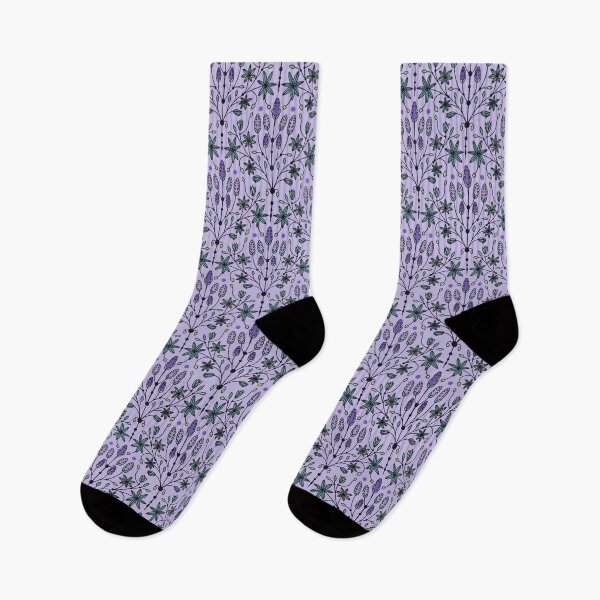Artikelvorschau, Nahtloses Muster der isländischen Lupine entworfen und verkauft von Loopyful Design.