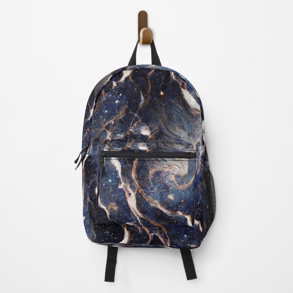 Item preview, Blue gold marble pattern designed and sold by loud-silence.