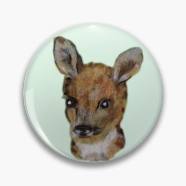 Item preview, fawn, deer, doe, in a field of flowers designed and sold by FLEURDELAINE04.