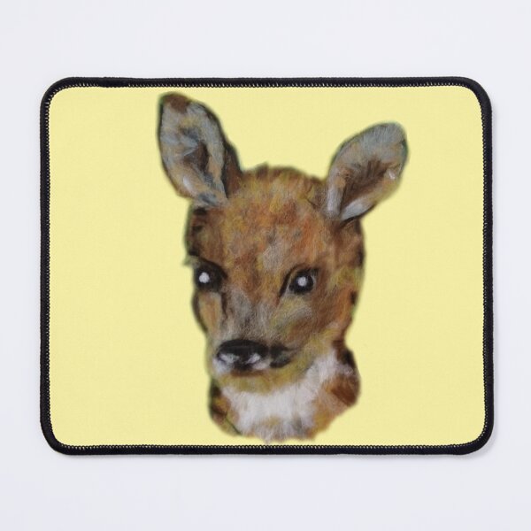 Item preview, fawn, deer, doe, in a field of flowers designed and sold by FLEURDELAINE04.