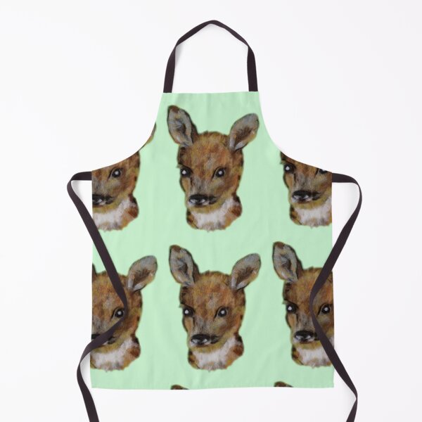 Item preview, fawn, deer, doe, in a field of flowers designed and sold by FLEURDELAINE04.