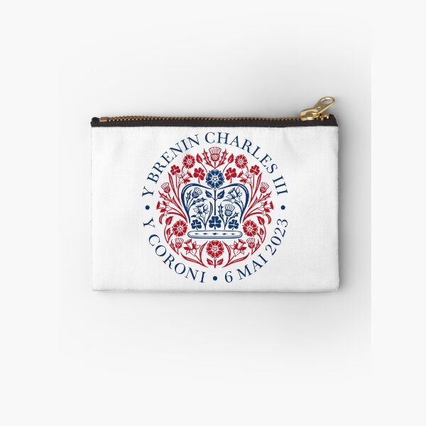 Item preview, The Coronation of King Charles III Red, White and Blue Welsh Language Logo designed and sold by Duncan Day.