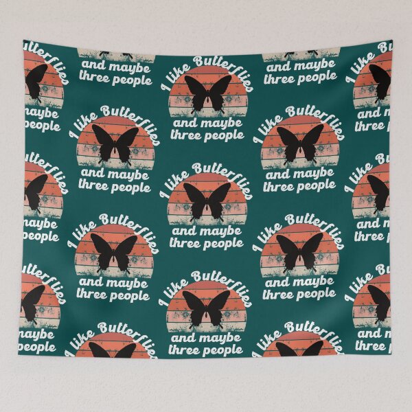 Item preview, i like butterflies maybe three people designed and sold by JozeeDaily.
